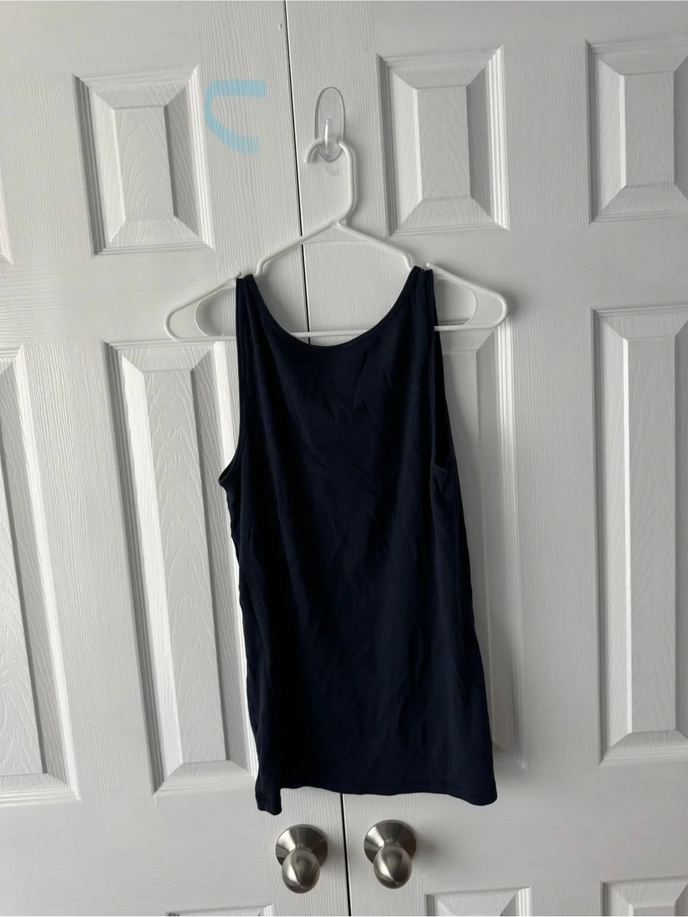 4 pc Bundle Gap Navy Blue Tank Tops XL Supima Cotton Blend Set of 4